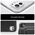 Spigen Spigen Glass tR EZ Fit Optik Metal 1 Pack, silver - iPad Pro 13" 2024 / iPad Pro 11" 2024