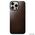 NOMAD Magnetic Horween Leather Back Brown | iPhone 16 Pro Max