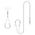 Spigen Smyczki Spigen Universal Strap Set Crossbody & Wrist Pearl White