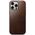 NOMAD Μοντέρνα Δερμάτινη Θήκη Horween Rustic Brown | iPhone 16 Pro Max