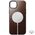 Nomad Μοντέρνα δερμάτινη θήκη Horween Καφέ για iPhone 14 Plus (NM01279785)