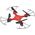 Dron Y20 UFO Zdalnie Sterowany Światła Obrót 360 Czerwony LEAN Toys