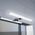 Φωτιστικό καθρέφτη LED G. LUX, IP44, 8W, 4000 K, 800 lm, γυαλιστερό χρώμιο, 30 εκ.