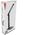 LED table lamp AVIDE LEATHER, 6 W, 3000-6400 K, 350 lm, dimmable, clock, black