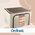 Auduma kaste Box L 50x40x32cm asorti  8000303315155