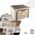 Auduma kaste Box L 50x40x32cm asorti  8000303315155