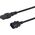 Equip Netzkabel Anschl. C14 -> C15 3.00m schwarz