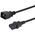 Equip Netzkabel Anschl. C20 -> C13 3.00m schwarz