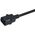 Equip Netzkabel Anschl. C14 -> CEE7/3 0.25m schwarz