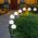 zakupytv.net 2x LAMPA SOLARNA OGRODOWA BIAŁA KULA BIAŁY LAMPY LED