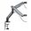 Uchwyt na dwa monitory Anda Seat Stealth PRO II Duo 17”–42” titanium