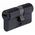 ΚΥΛΙΝΔΡΟΣ ΠΟΡΤΑΣ D6XBK 40/40 BLACK