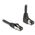 DeLOCK Kabel sieciowy RJ45 Cat.8.1 S/FTP w dół pod kątem 90/prosty 2 m czarny