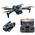 Dron LU60 Podwójna Kamera HD Światła LED Aplikacja Czarny