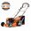 Self-propelled gasoline lawn mower DAEWOO DLM 50SPE 46cm with electric starter