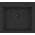 Zlew SIROS (57x51,5) 1B Black Edition + Bateria FLEXOS