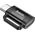 Adapter USB Hoco HOCO adapter OTG Typ C (męski) do Lightning (żeński) 3A UA31E czarny