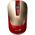 Mysz bezprzewodowa, Genius NX-7125, czerwono-z�oty, optyczna, 1200DPI