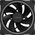 ASUS PRIME MR120 FAN ARGB REVERSE BLACK