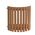SAUNA PINE WOOD LIGHT FIXTURE SHADE