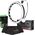 HMS ZESTAW HULA HOP MAGNETYCZNY WHITE HHM16 Z LICZNIKIEM HMS + PAS BR163 BLACK PLUS SIZE