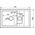 Zlewozmywak Pyramis Studio 11/2B1D (070140301)