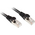 Sharkoon CAT 6 Patchcord SFTP Czarny 1M (4044951014989)