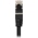 Sharkoon CAT 6 Patchcord SFTP Czarny 3M (4044951015009)