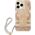 Guess Guess Flower Cord - Etui ze smyczką iPhone 13 Pro (Gold)