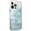 Guess Etui Guess GUHCP13LLG4GBL Apple iPhone 13 Pro niebieski/blue hardcase 4G Big Liquid Glitter