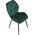 Halmar Krzesło K453 VELVET ciemnozielone