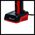 Szlifierka Einhell Einhell cordless grinding and engraving tool TE-MT 7.2 Li, straight grinder (red/black, Li-Ion battery 1.5Ah)