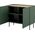 Cama Meble Komoda 2D ONDA 98x45xH85 zieleń