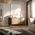 Cama Meble Komoda MERCI 151x40x74 czarny/dąb artisan