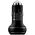 Devia Smart Series Premium Φορτιστής Αυτοκινήτου 2 x USB 2.4A + Καλώδιο Micro USB 1m Μαύρο