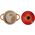 Le Creuset Stoneware Set of 4 petite Casseroles 10x5cm volcan.