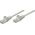Intellinet Network Solutions Patchcord Cat6, CU, U/UTP, PVC, 0.25m, szary (738095)