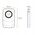 Powerbank Dudao K21 Mini 10000mAh 22.5W USB-A / USB-C - szary