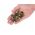 WIO Elderly Gravel, �wir, dekoracyjny, szary/czarny/bia�y,  2kg, worek