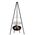 BBQ FIRE BOWL WITH TRIPOD FF562