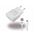Huawei HW-050100E01 Charger / Adapter + Micro USB Cable 1000mA white BULK