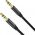 Kabel Blitzwolf Jack 3.5mm - Jack 3.5mm 1m czarny (BLZ247BLK)