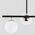 Lampa wisząca Alfa Luro White lampa wisząca 4-punktowa czarna/złota 63092 Alfa
