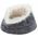 Trixie Minou bed, round, ø 60 × 28 cm, grey/light grey