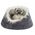 Trixie Minou bed, round, ø 60 × 28 cm, grey/light grey