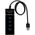 HUB USB Roger Roger AD15651 USB 3.0 Hubs - Sadalītājs 4 x USB 3.0 / 5 Gbps Melns
