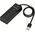 HUB USB Roger Roger AD15651 USB 3.0 Hubs - Sadalītājs 4 x USB 3.0 / 5 Gbps Melns