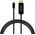 Savio CL-191 kabel USB 2 m USB C Czarny