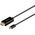 Savio CL-191 kabel USB 2 m USB C Czarny