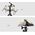 Uchwyt Klips Do Blendy Fotograficznej Parasolki 5/8" 3/8" 1/4" K&f Concept / Kf18.0014